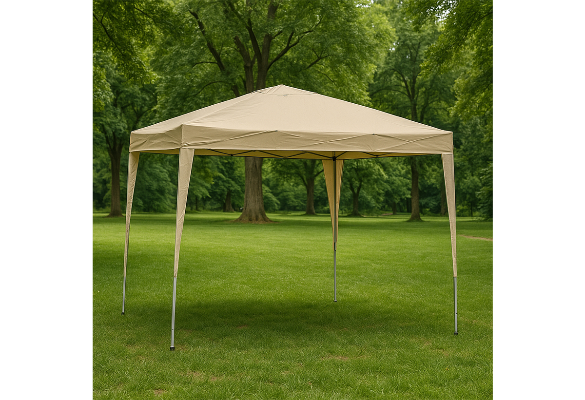 Παρουσιάζεται το σκίαστρο σε κήπο.